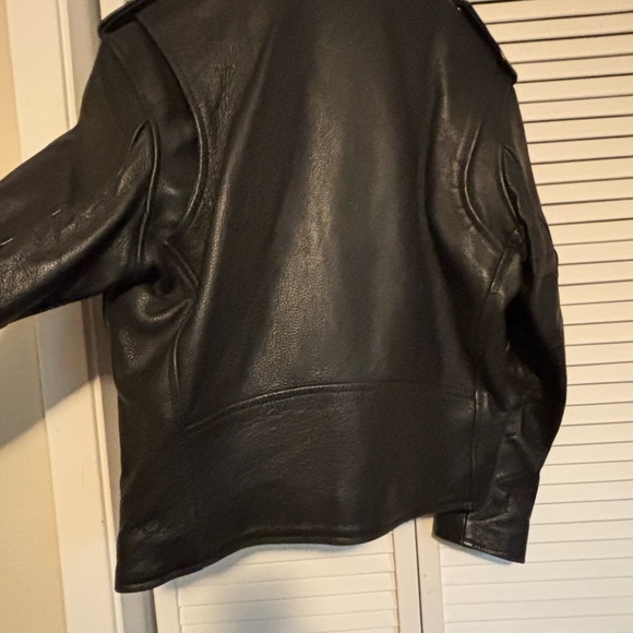 Motorcycle Jacket Size 40 Black - Picture 8 of 9